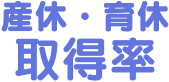 産休・育休取得率